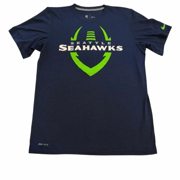 Nike Dri-FIT Seattle Seahawks Tee – Men’s Medium - Picture 1 of 10